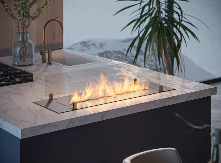 Wkład SLIM LINE INSERT 1000 BLACK do zabudowy w meblach