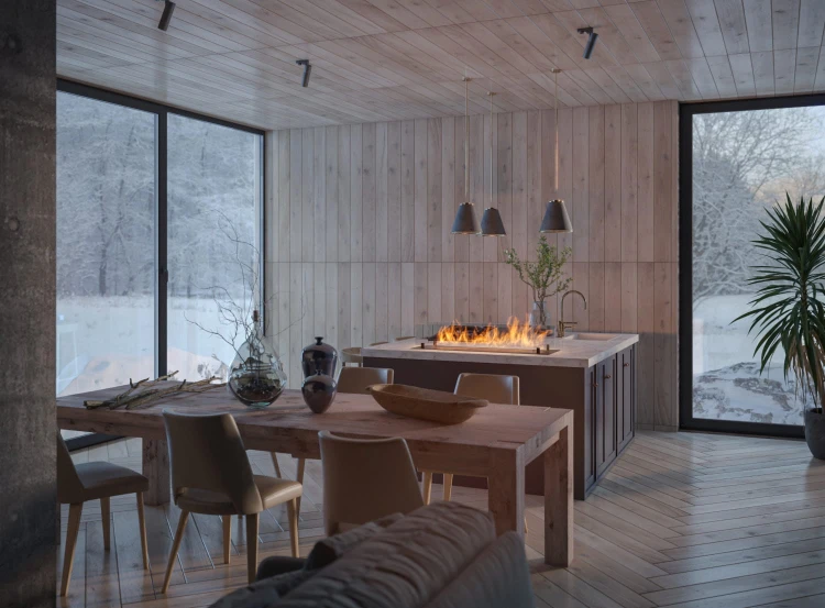 Wkład SLIM LINE INSERT 1000 BLACK do zabudowy w meblach