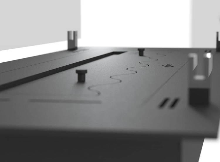 Wkład SLIM LINE INSERT 1200 BLACK do zabudowy w meblach