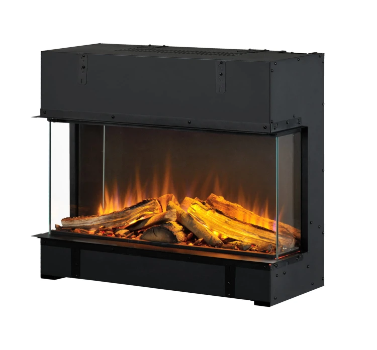 Wkład kominkowy elektryczny DIMPLEX Vivente Plus 75 w wersji 3-stronnej
