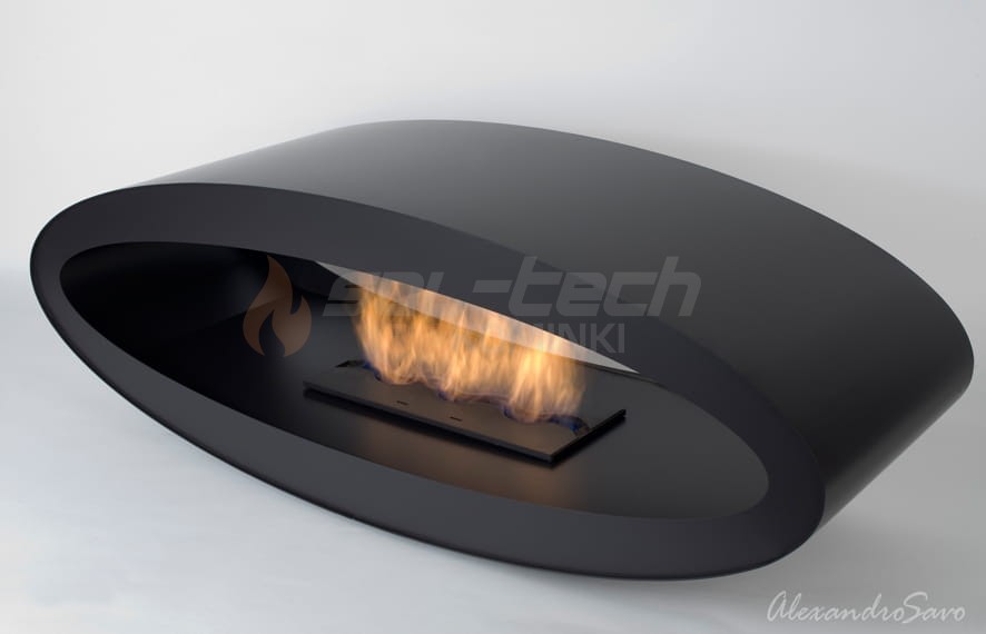 Biokominek wolnostojący MERU BLACK 1115