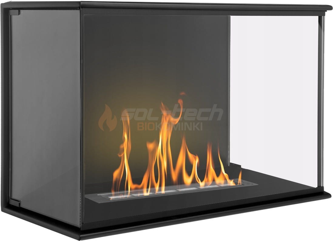 Biokominek trójstronny LARES GLASS 60