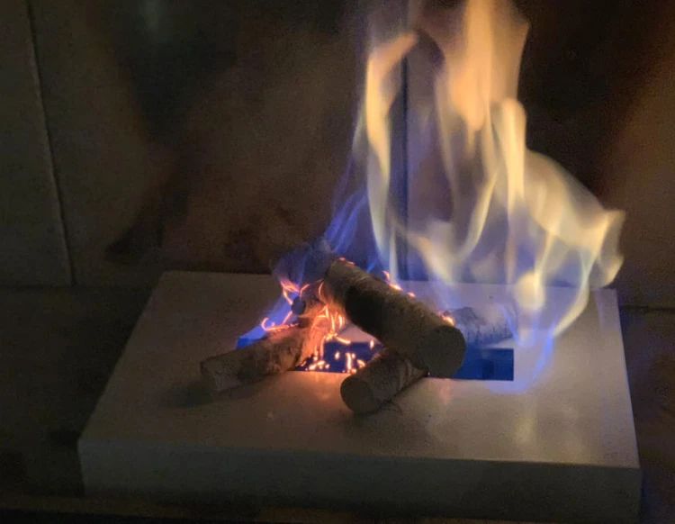 Wkład / palenisko do kominka tradycyjnego 400x250 mm