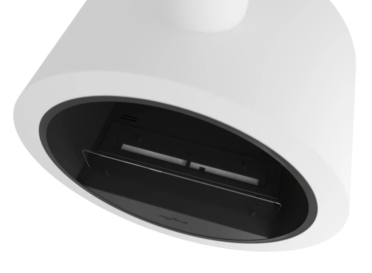 Biokominek sufitowy INCYRCLE biały