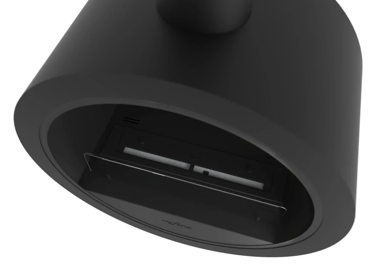 Biokominek sufitowy INCYRCLE 2Side czarny