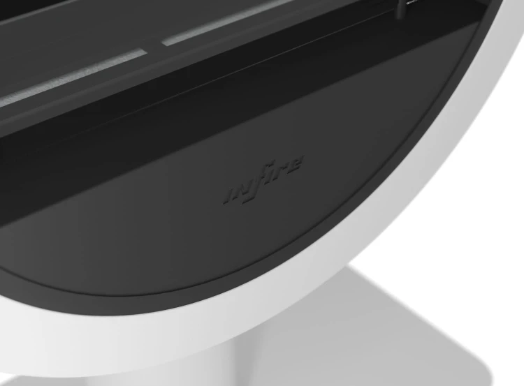 Biokominek wolnostojący INCYRCLE STAND biały