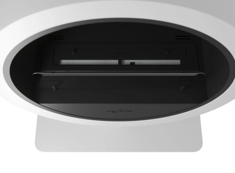 Biokominek wolnostojący INCYRCLE STAND biały