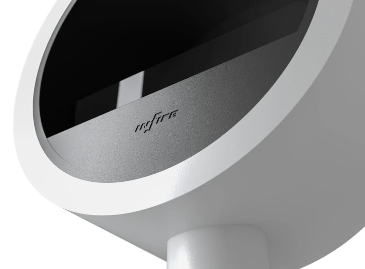 Biokominek wolnostojący INCYRCLE STAND biały