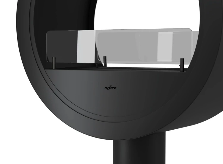 Biokominek wolnostojący INCYRCLE STAND 2Side czarny