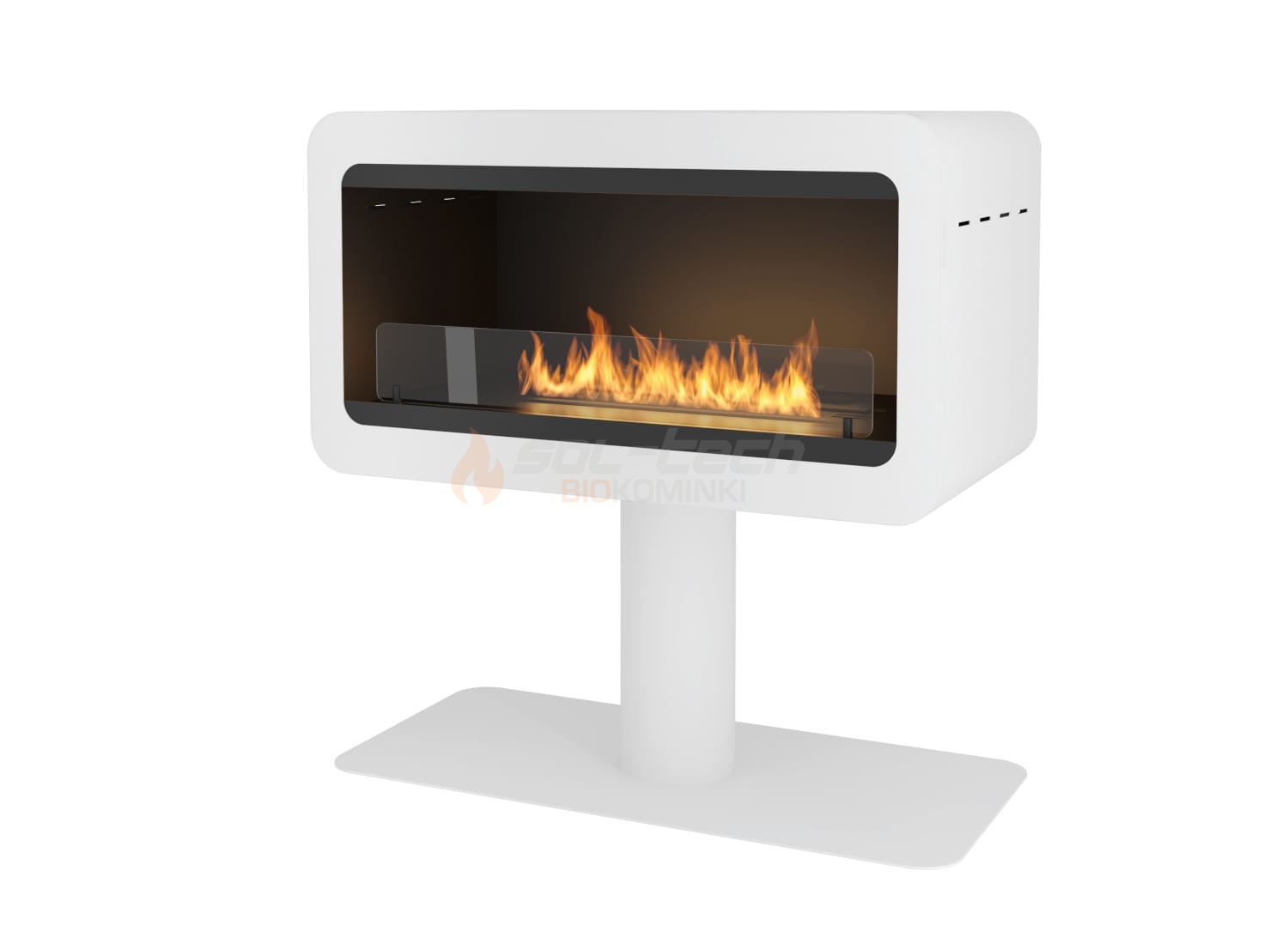 Biokominek wolnostojący INECCO biały