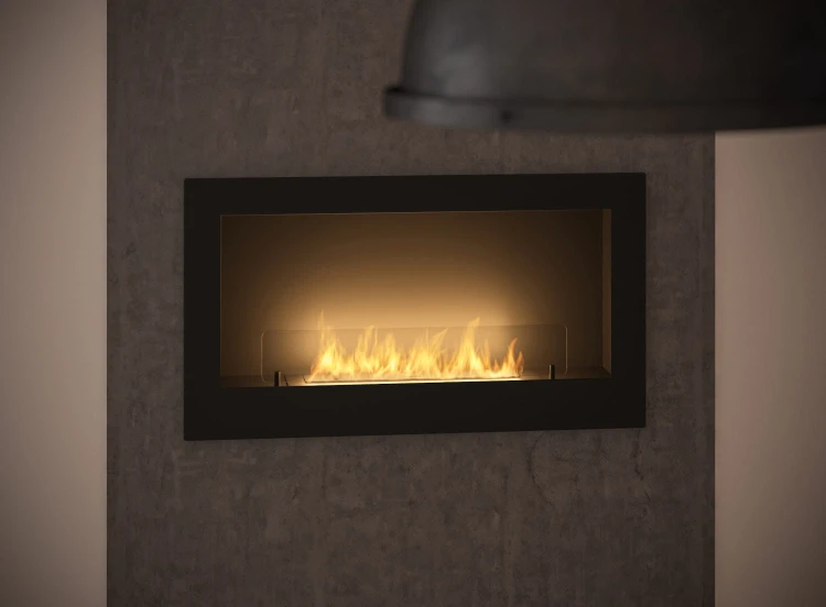 Biokominek INSIDE 900 czarny TÜV