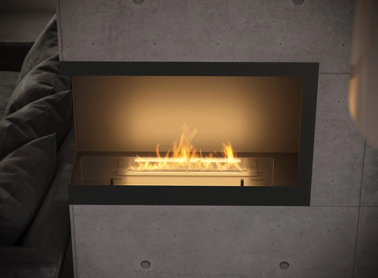 Biokominek narożny INSIDE L800 Vers1