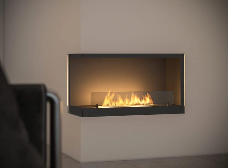 Biokominek narożny INSIDE L800 Vers2