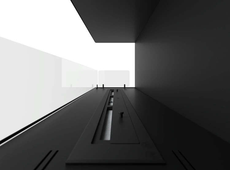 Biokominek narożny INSIDE L1100 Vers2