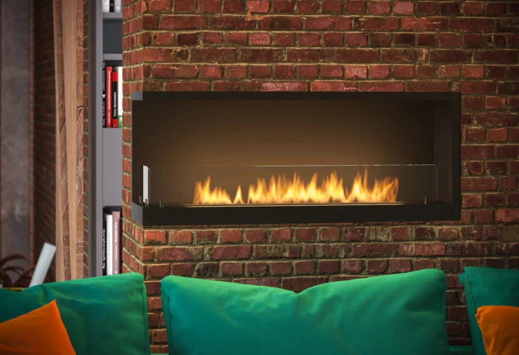 Biokominek narożny INSIDE L1100 Vers2