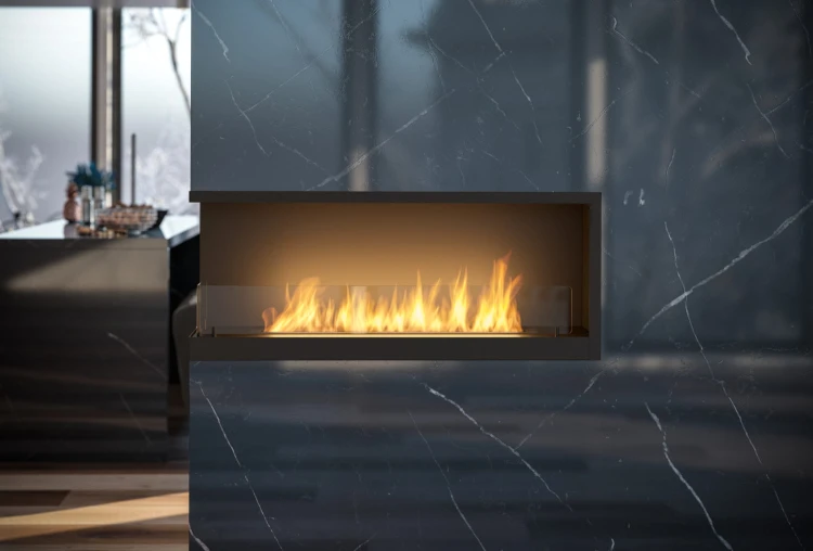 Biokominek narożny INSIDE L1100 Vers2