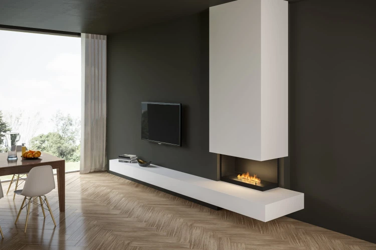 Biokominek narożny INSIDE P800 Vers2