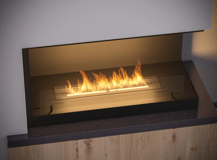 Biokominek narożny INSIDE P800 Vers2