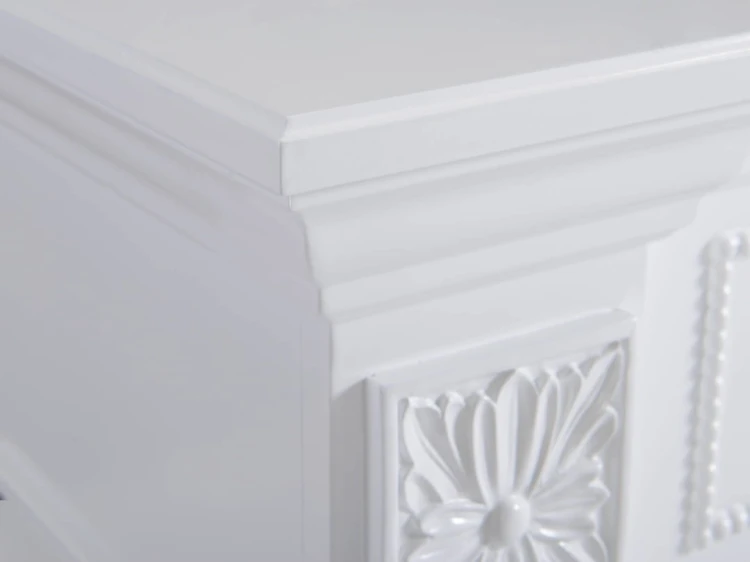 Kominek elektryczny portalowy Toscana AF23S biały