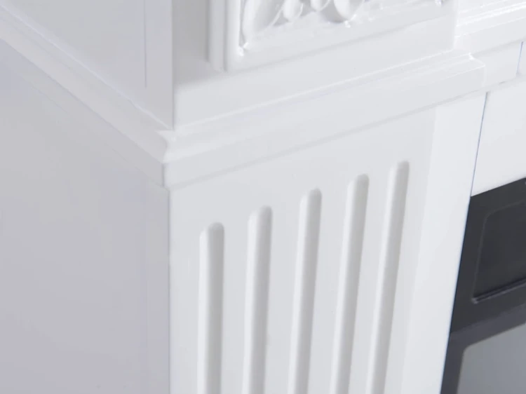 Kominek elektryczny portalowy Toscana AF23S biały