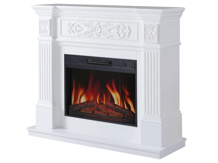 Kominek elektryczny portalowy Toscana AF23S biały