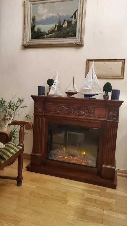 Kominek elektryczny portalowy ArtiFlame Toscana AF23S russet