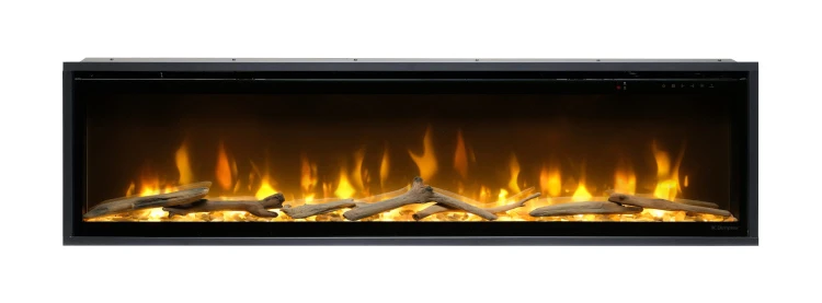 Wkład kominkowy elektryczny DIMPLEX Ignite Evolve 60 z drewnem dryftowym i grysem szklanym (w standardzie)