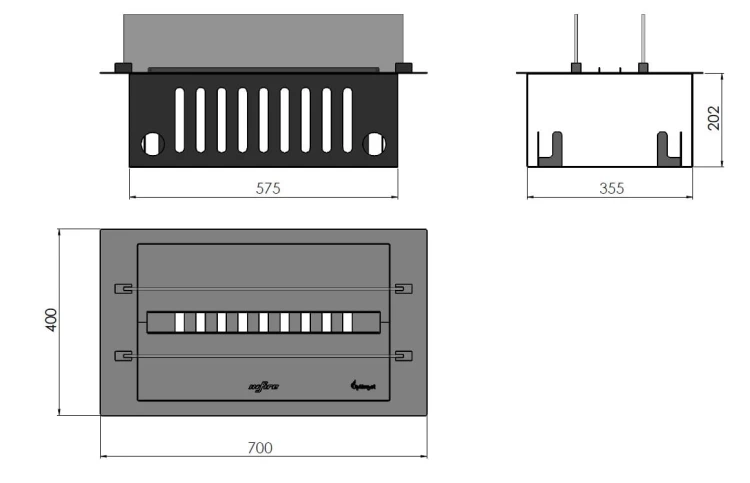 Wkład elektryczny INVAPO INSERT 700 Multicolour Opti-Myst