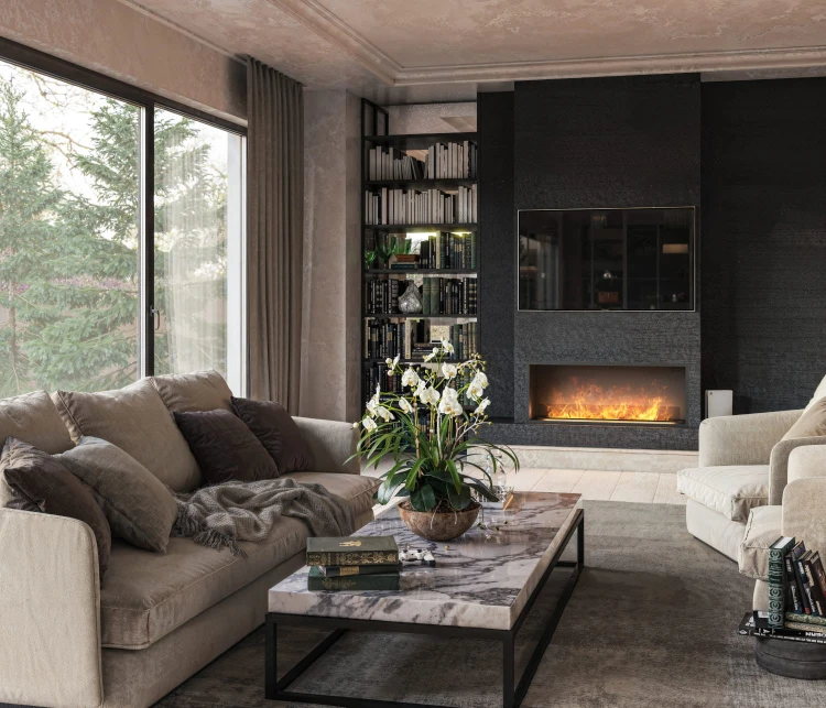 Wkład kominek elektryczny INVAPO INSIDE 1200 Multicolour Opti-Myst