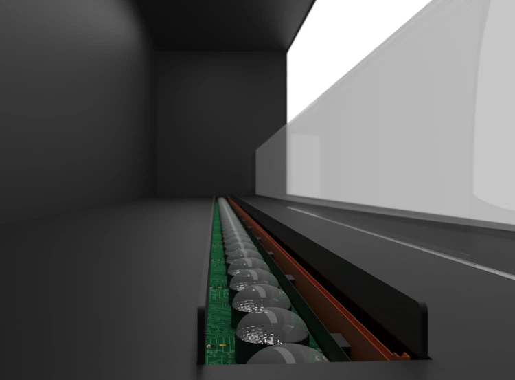 Wkład kominek elektryczny INVAPO INSIDE 1800 Multicolour Opti-Myst