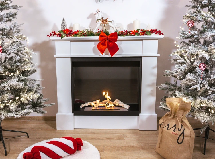 Biokominek portalowy Koloseum Pula z szybą