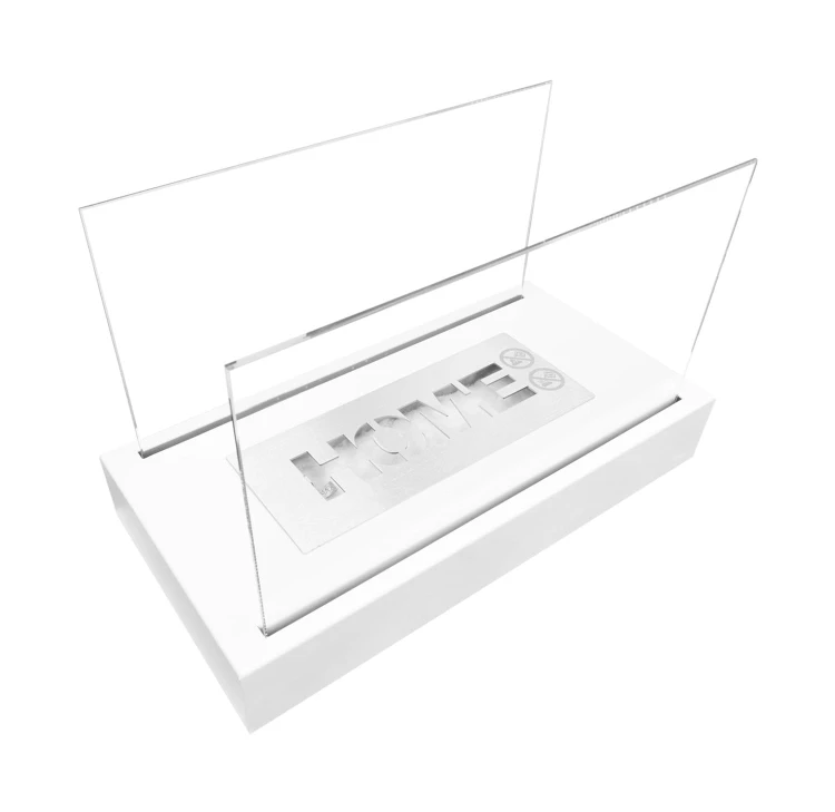 Biokominek stołowy HOME biały