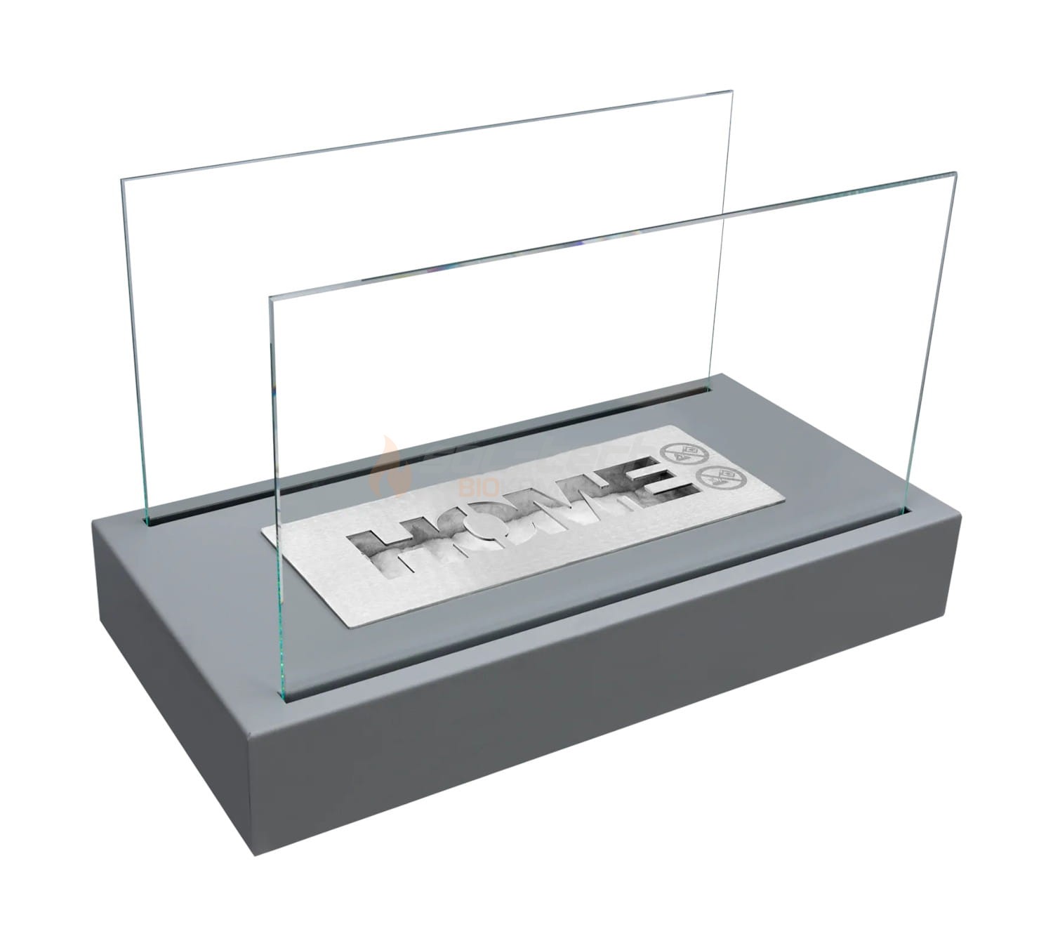 Biokominek stołowy HOME szary