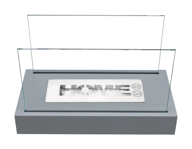 Biokominek stołowy HOME szary