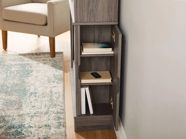 Kominek elektryczny portalowy Artiflame For Living AF23S dąb szary