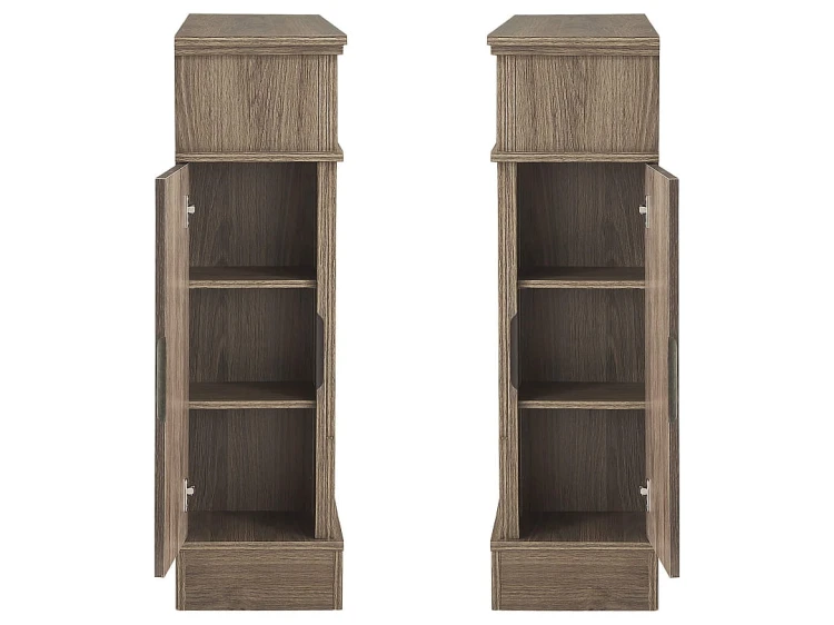 Kominek elektryczny portalowy Artiflame For Living AF23S dąb szary