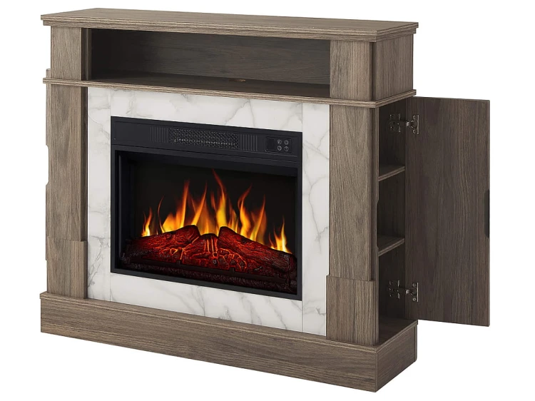 Kominek elektryczny portalowy Artiflame For Living AF23S dąb szary