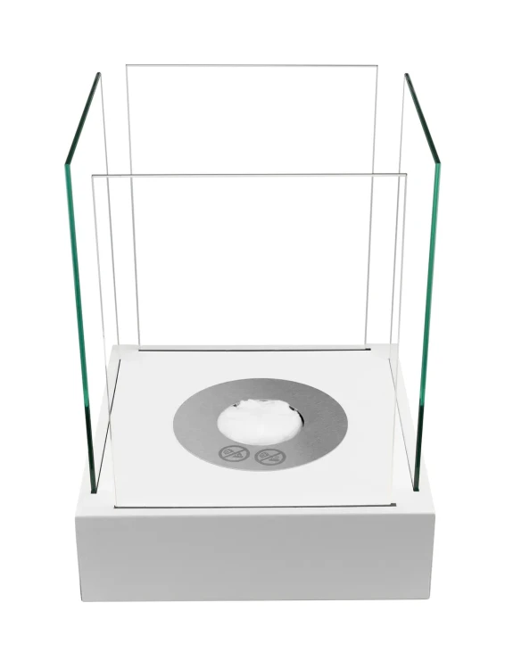 Biokominek wolnostojący SUNSET GARDEN MINI biały