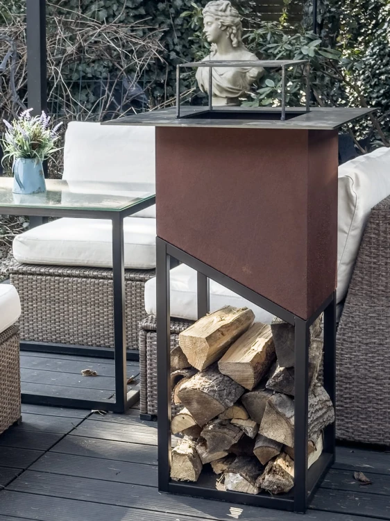 Biokominek ogrodowy, grill, palenisko PACAYA