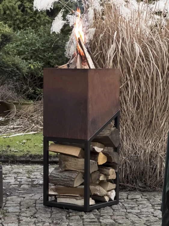 Biokominek ogrodowy, grill, palenisko PACAYA