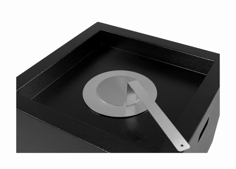 Biokominek wolnostojący NOVIUM czarny mat