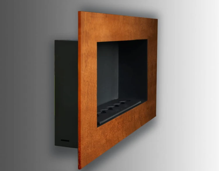 Biokominek do zabudowy ACARA RUST 1180