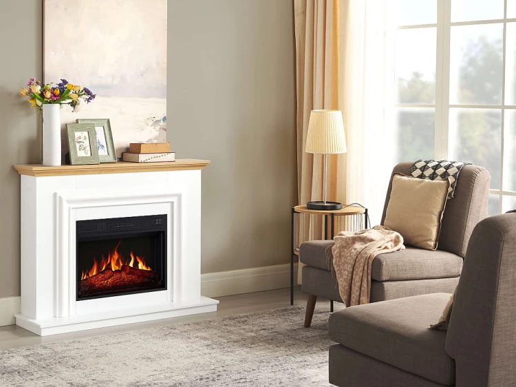 Kominek elektryczny portalowy ArtiFlame Marbelya AF23S biały