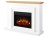 Kominek elektryczny portalowy ArtiFlame Marbelya AF23S biały