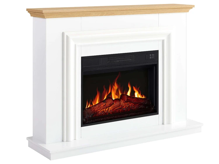 Kominek elektryczny portalowy ArtiFlame Marbelya AF23S biały