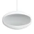 Biokominek sufitowy Cocoon Aeris Hanging White / White