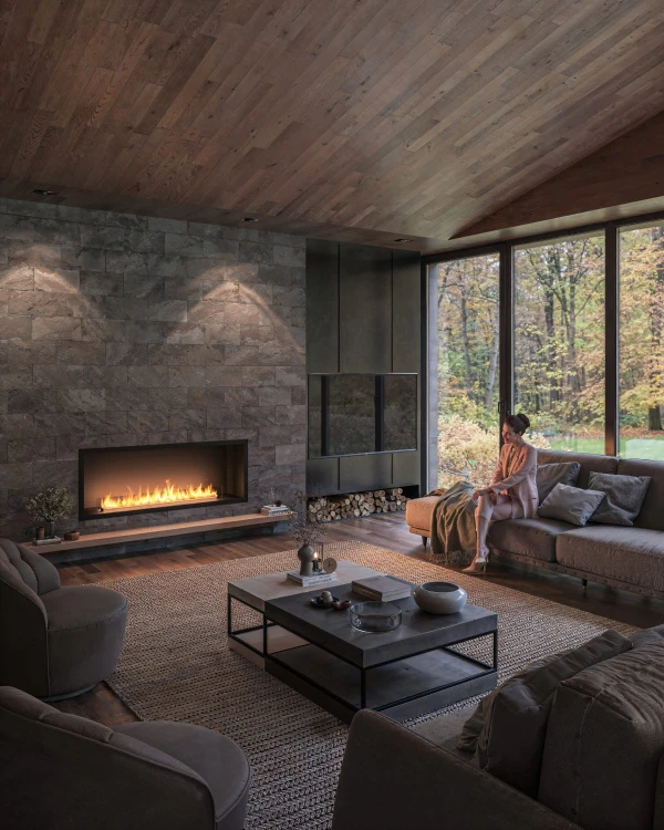 Biokominek automatyczny do zabudowy ETRONIC INSIDE 1500