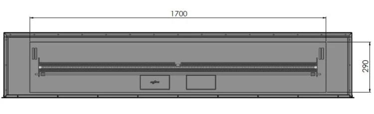 Biokominek automatyczny do zabudowy ETRONIC INSIDE 2000