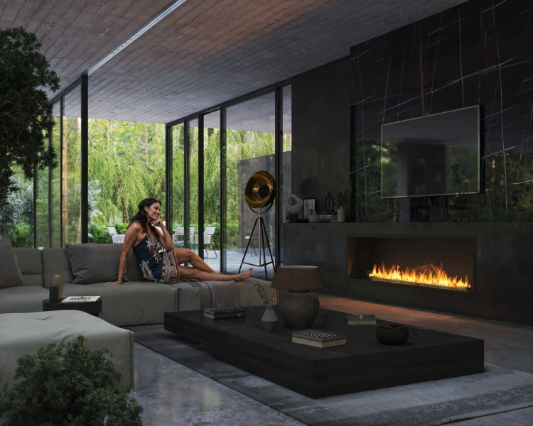 Biokominek automatyczny do zabudowy ETRONIC INSIDE 2000