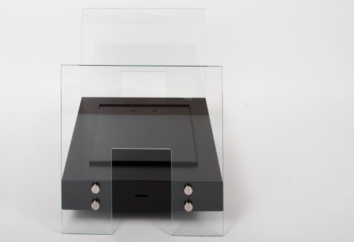 Biokominek wolnostojący TANAGA 2 CZARNY